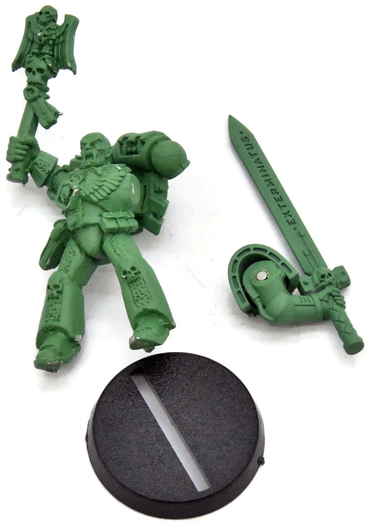 SPACE MARINES Chaplain Mounted #1 METAL Warhammer 40K