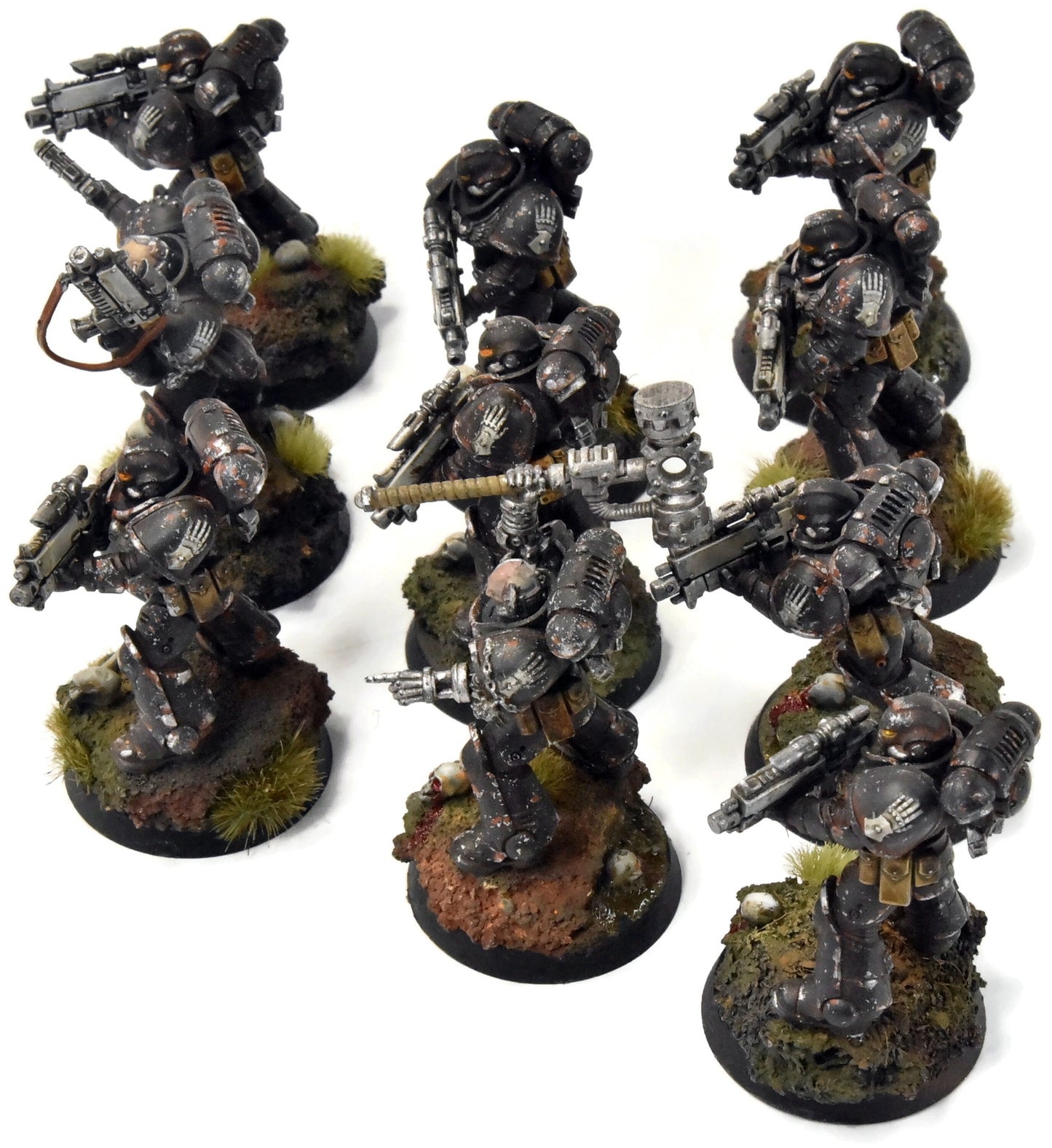 IRON HANDS 10 Intercessors #1 PRO PAINTED Warhammer 40K