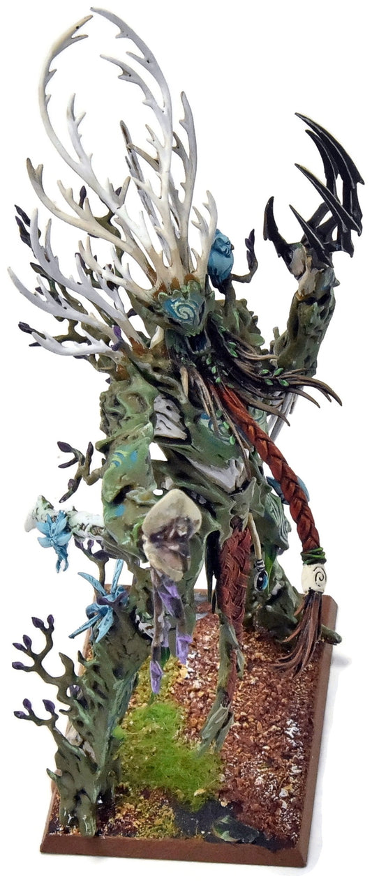 WOOD ELVES Treeman Ancient #1 PRO PAINTED Fantasy Base need to be finished