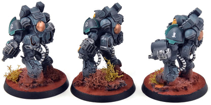 SPACE MARINES 3 Aggressors #4 PRO PAINTED Warhammer 40K