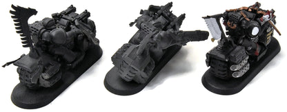 DARK ANGELS 3 Ravenwing Bikes #7 Warhammer 40K