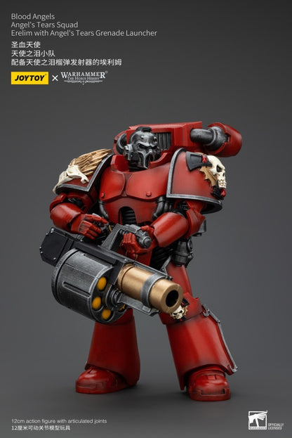 Angel's Tears Squad Erelim with Angel's Tears Grenade Launcher Blood Angels
