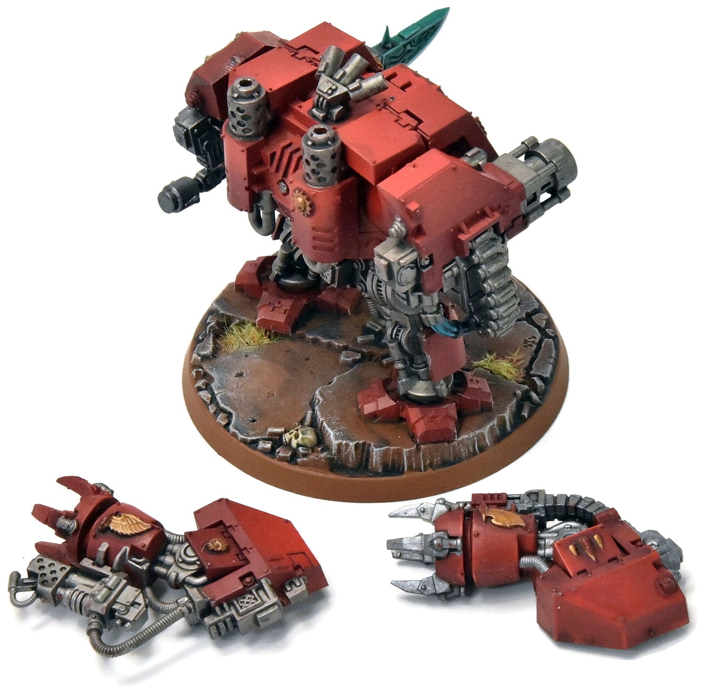 BLOOD ANGELS Dreadnought #1 WELL PAINTED Warhammer 40K