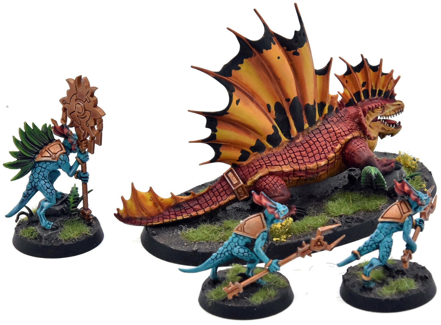 SERAPHON Spawn Of Chotec #1 PRO PAINTED Warhammer Sigmar
