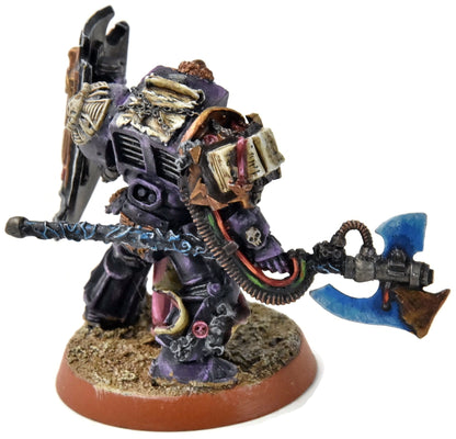 SPACE MARINES Librarian in Terminator Armour #1 PRO PAINTED FINECAST 40K