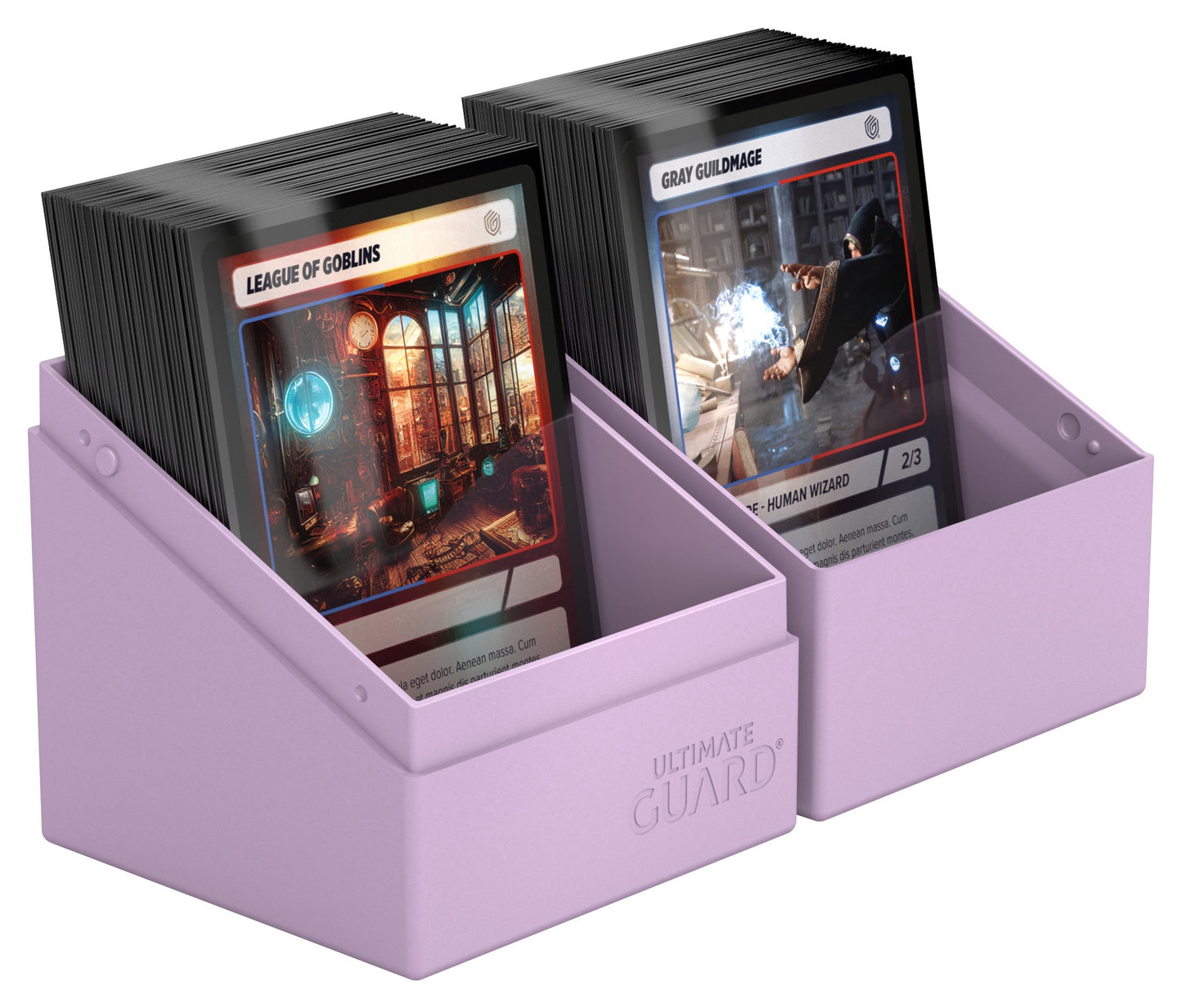 Ultimate Guard Deck Case Boulder 100+ Pastel Solid Lavender Purple