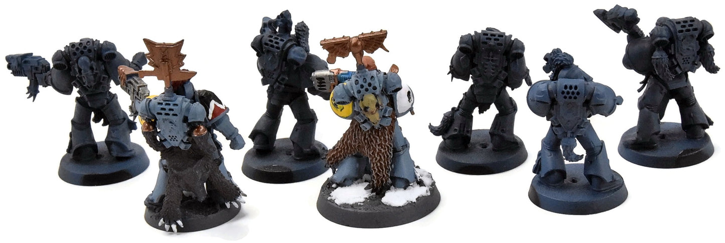 SPACE WOLVES 7 Grey Hunters #4 Warhammer 40K