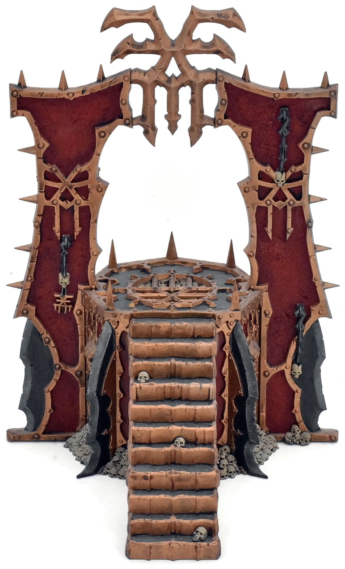 BLADES OF KHORNE Skull Altar #1 Warhammer Sigmar WELL PAINTED