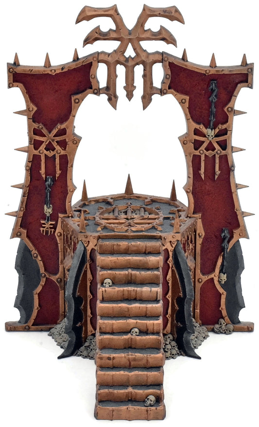 BLADES OF KHORNE Skull Altar #1 Warhammer Sigmar WELL PAINTED