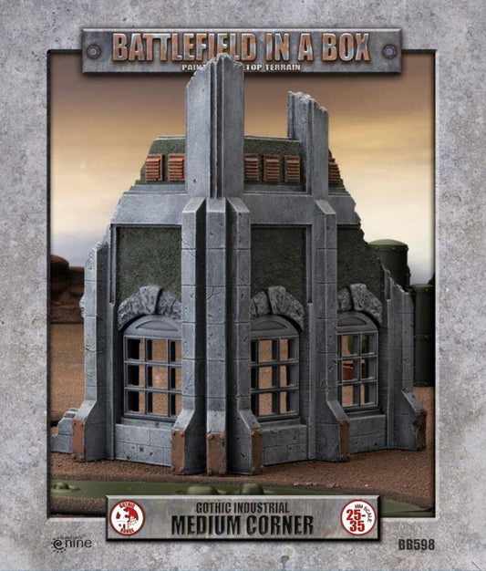 Battlefield in a Box: Gothic Industrial Medium Corner