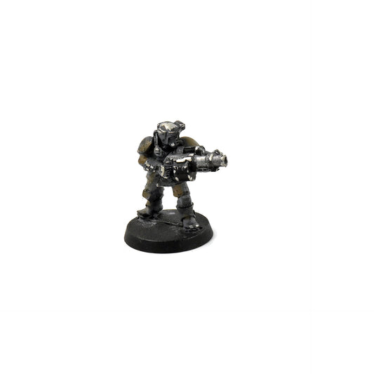 ASTRA MILITARUM Kasrkin Stormtrooper #7 grenade launcher no backpack METAL 40K