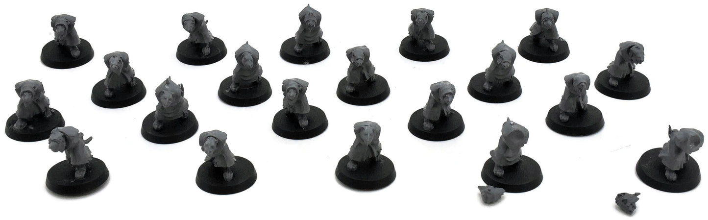 SKAVEN 20 Plague Monks #1 Warhammer Fantasy No arm