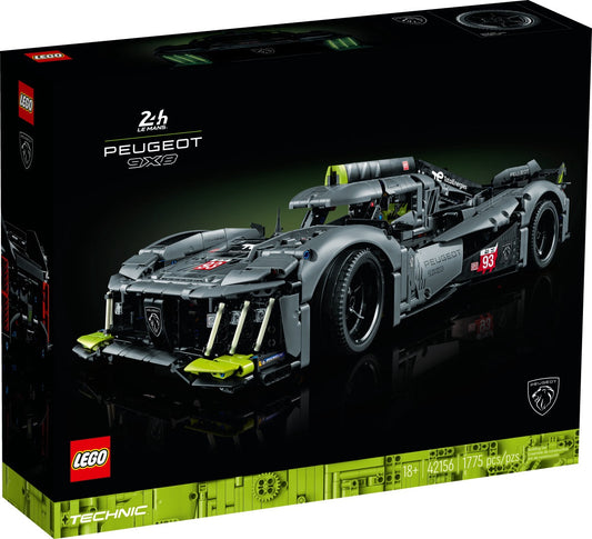 LEGO PEUGEOT 9X8 24H Le Mans Hybrid Hypercar (42156)