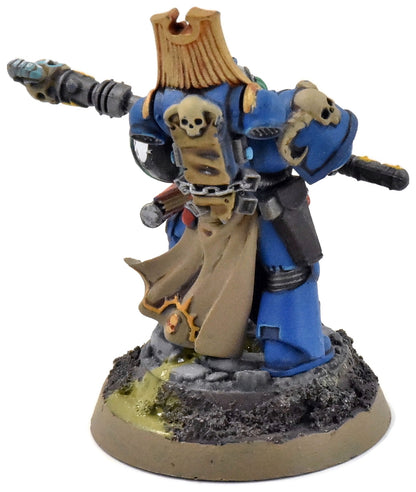 SPACE MARINES Librarian #1 WELL PAINTED Warhammer 40K