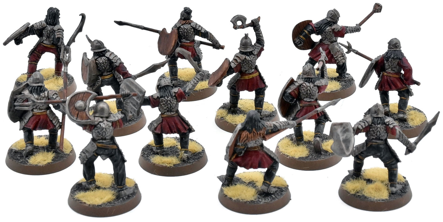 LOTR 12 Morannon Orcs #3 WELL PAINTED Middle Earth Strategy Battle Game