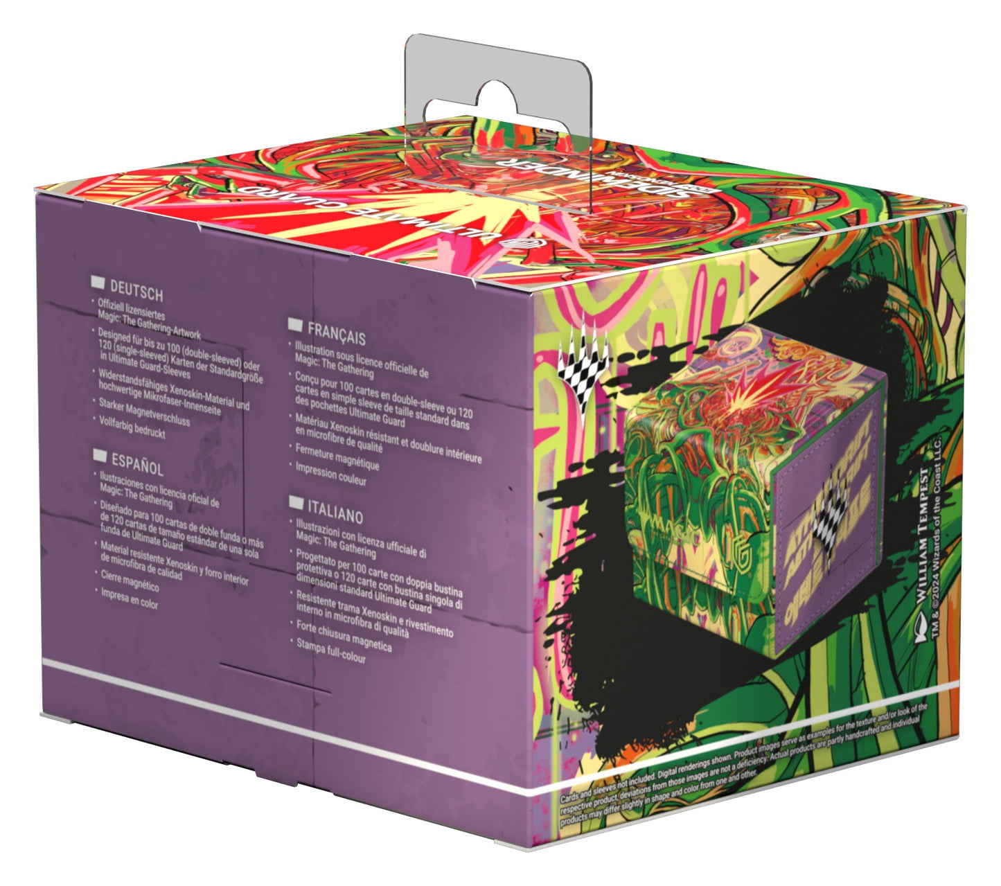 Étui de rangement Ultimate Guard Sidewinder 100+ Xenoskin Mtg Aetherdrift V8 