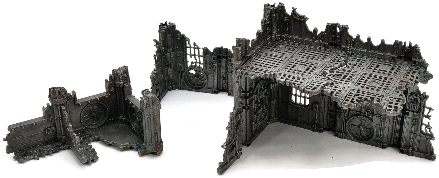 SCENERY Ruins #4 WELL PAINTED Warhammer 40K