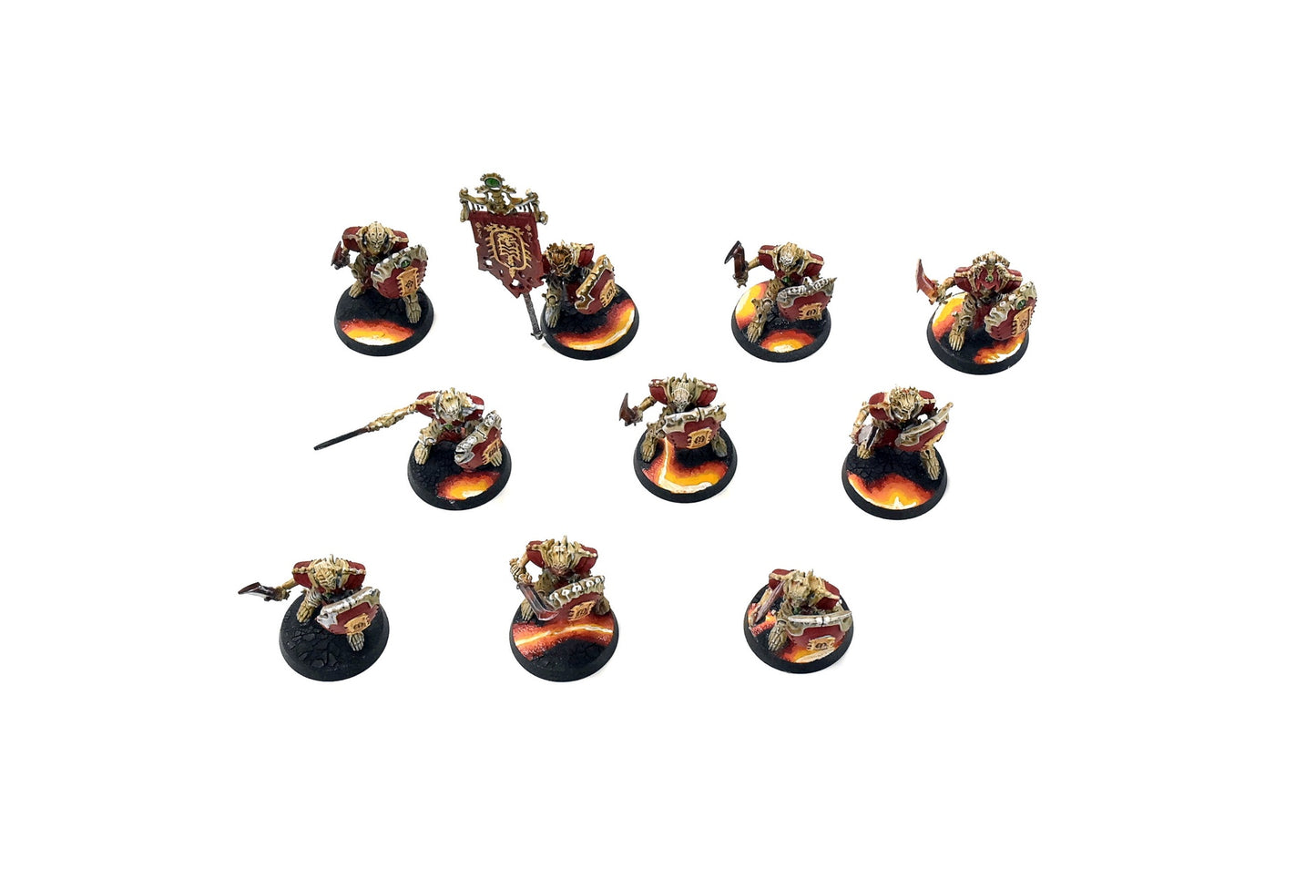 OSSIARCH BONEREAPERS 10 Mortek Guard #1 WELL PAINTED Warhammer Sigmar