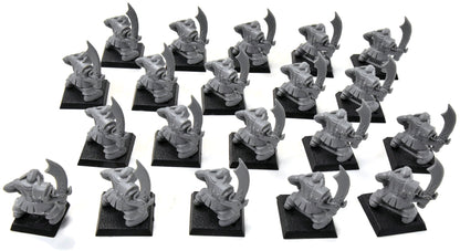 ORCS & GOBLINS 20 Orcs Warriors BOYS BOYZ #7 Warhammer Fantasy Classic