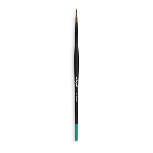 Vallejo - Natural Hair Round Brush No. 4 (VAL-B01004)