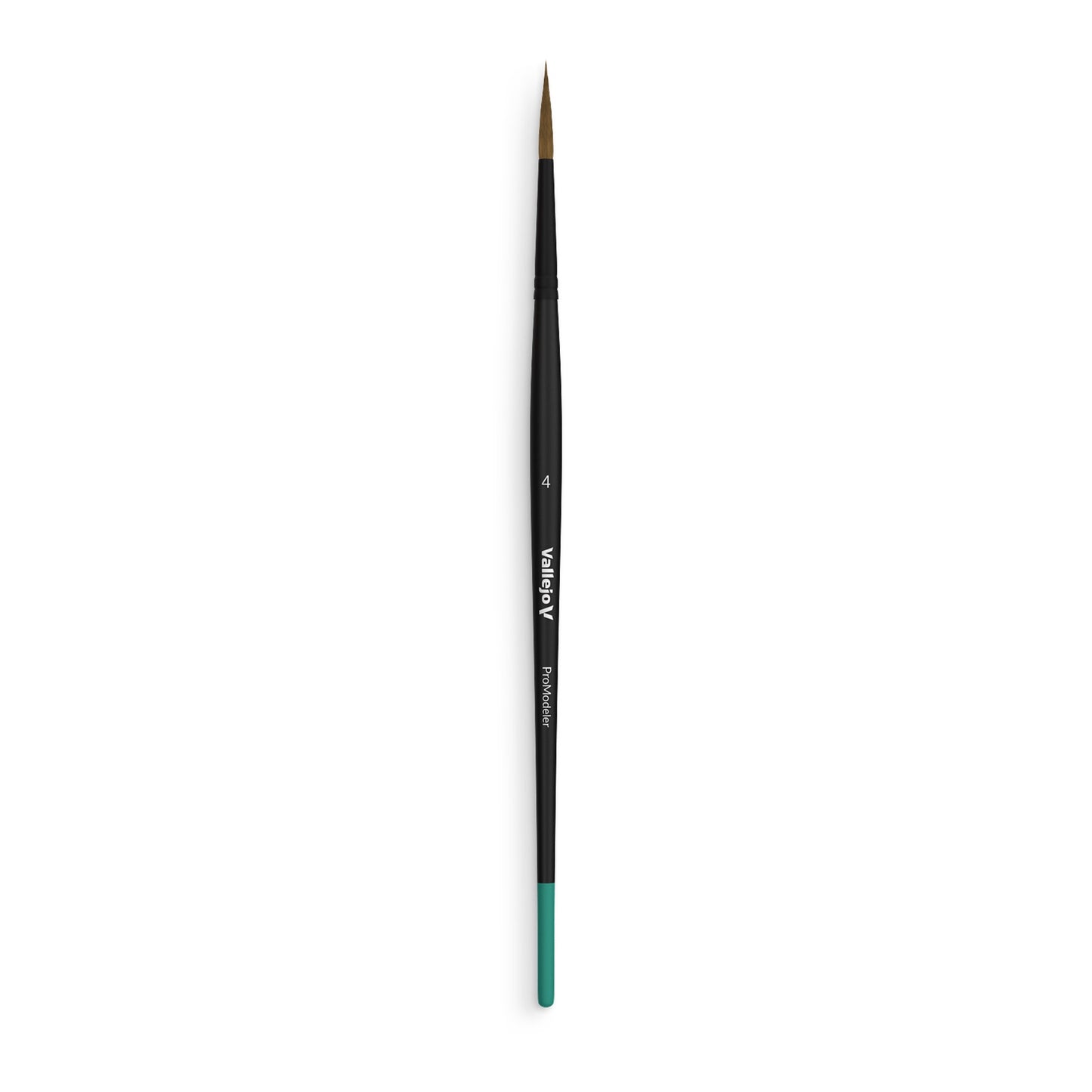 Vallejo - Natural Hair Round Brush No. 4 (VAL-B01004)