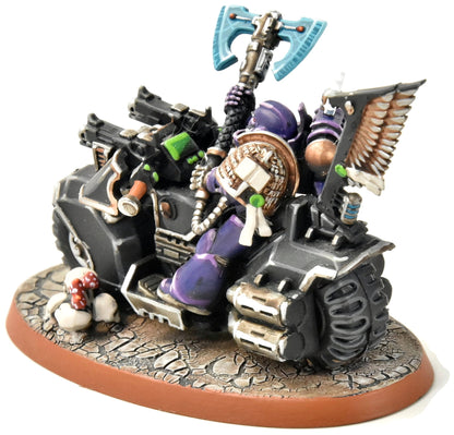 SPACE MARINES Librariran on Bike #6 PRO PAINTED Warhammer 40K