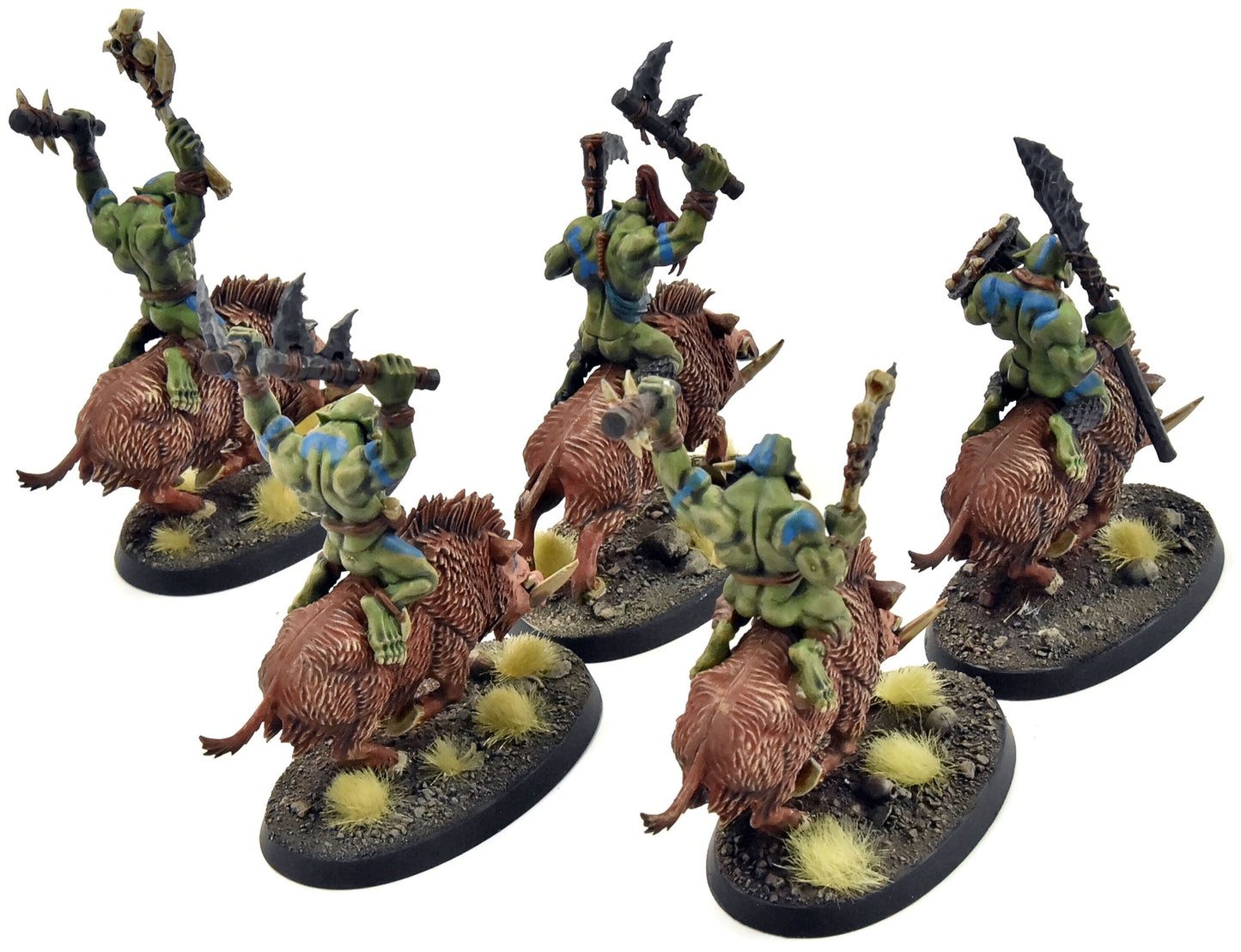 ORRUK WARCLANS 5 Savage Boar Boyz #2 PRO PAINTED Sigmar