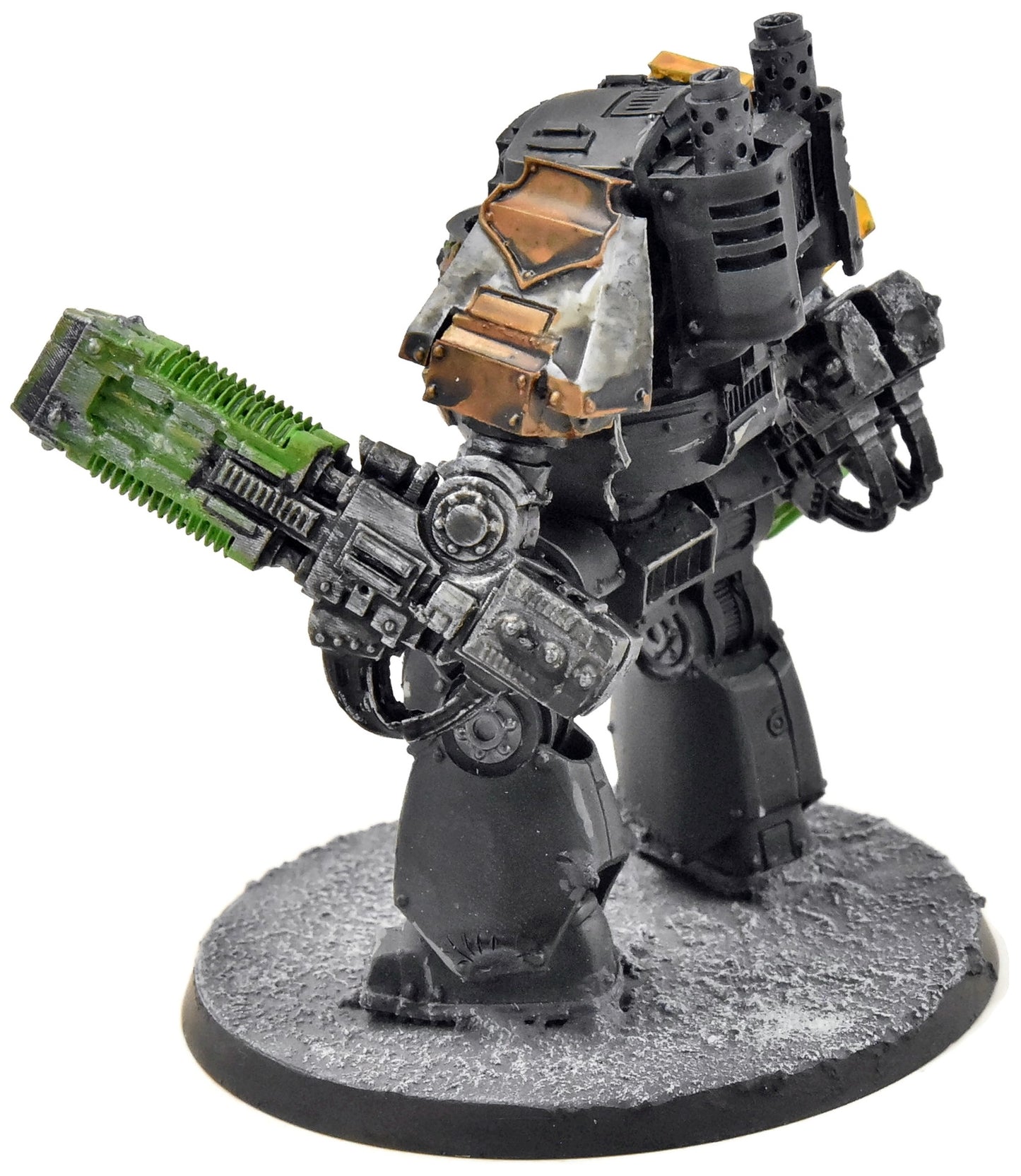 SPACE MARINES Contemptor Dreadnought #2 WELL PAINTED Forge World Salamanders