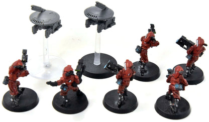 TAU EMPIRE 6 Pathfinders #2 METAL Warhammer 40K