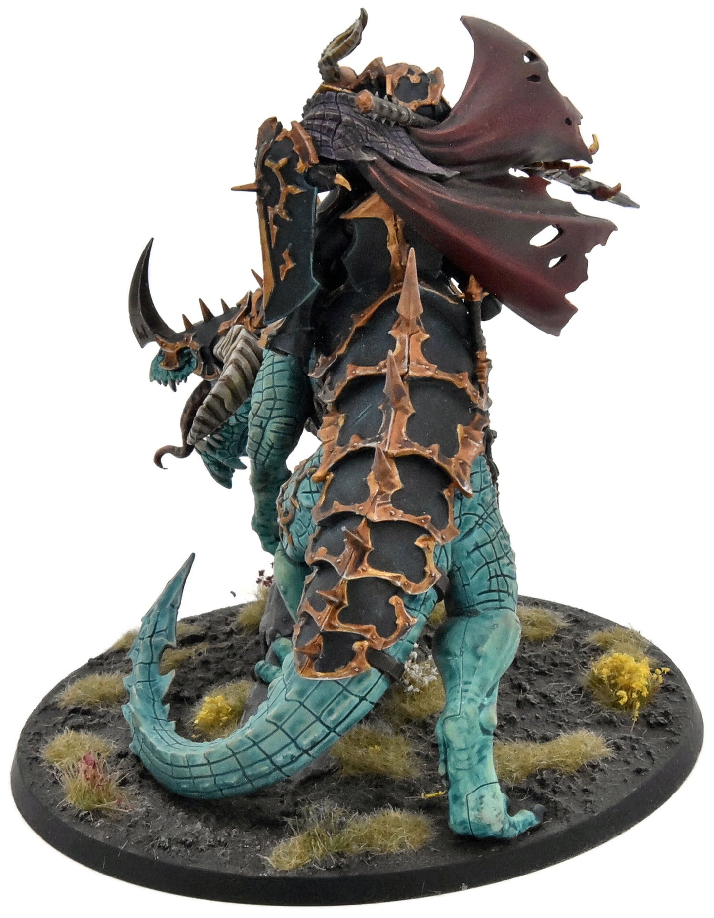 SLAVES TO DARKNESS Abraxia Spear of the Everchosen COMMISSION PRO PAINTED Sigmar 0144