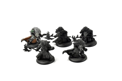 HORDES Circle Orboros 5 Warpborn Skinwalkers #1 METAL