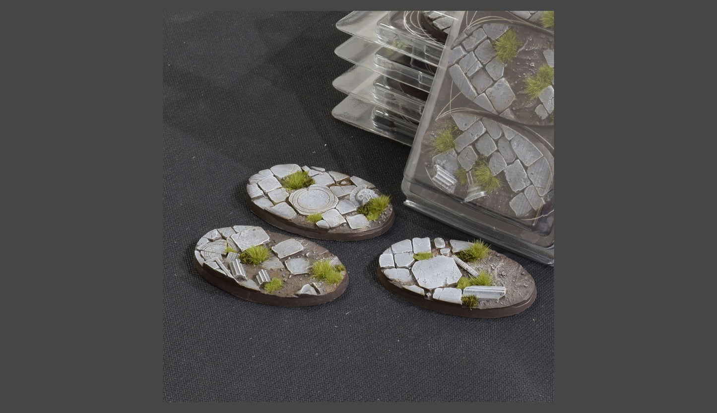 Temple Bases Oval 75mm (3)