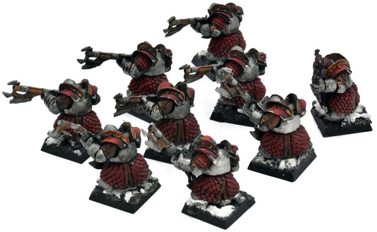 CHAOS DWARFS 9 Infernal Fireglaives Guard #1 FORGE WORLD WELL PAINTED Fantasy