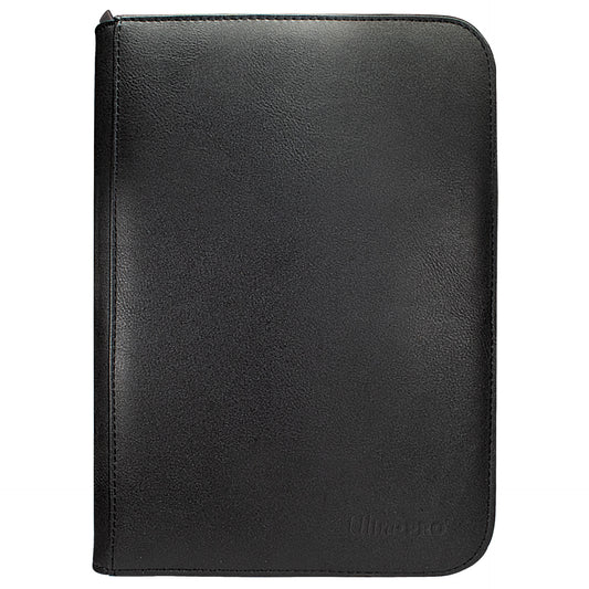 Ultra Pro Zip Binder Pro Vivid 4Pkt Black