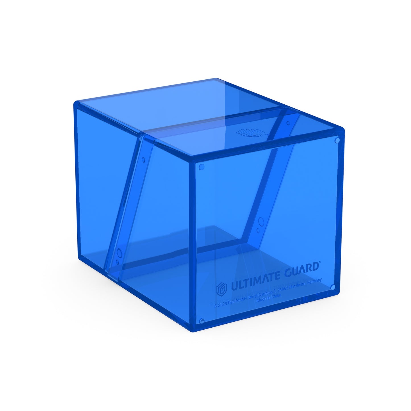 Ultimate Guard Deck Case Boulder 100+ Clear Sapphire