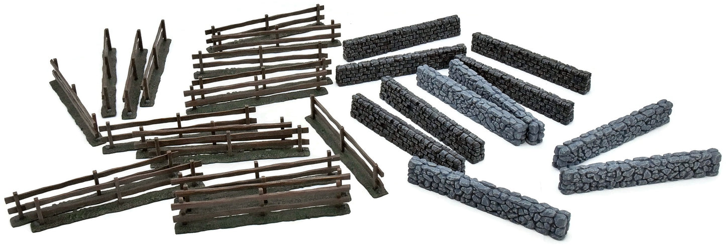 SCENERY Fences And Walls Lot #1 Warhammer Fantasy