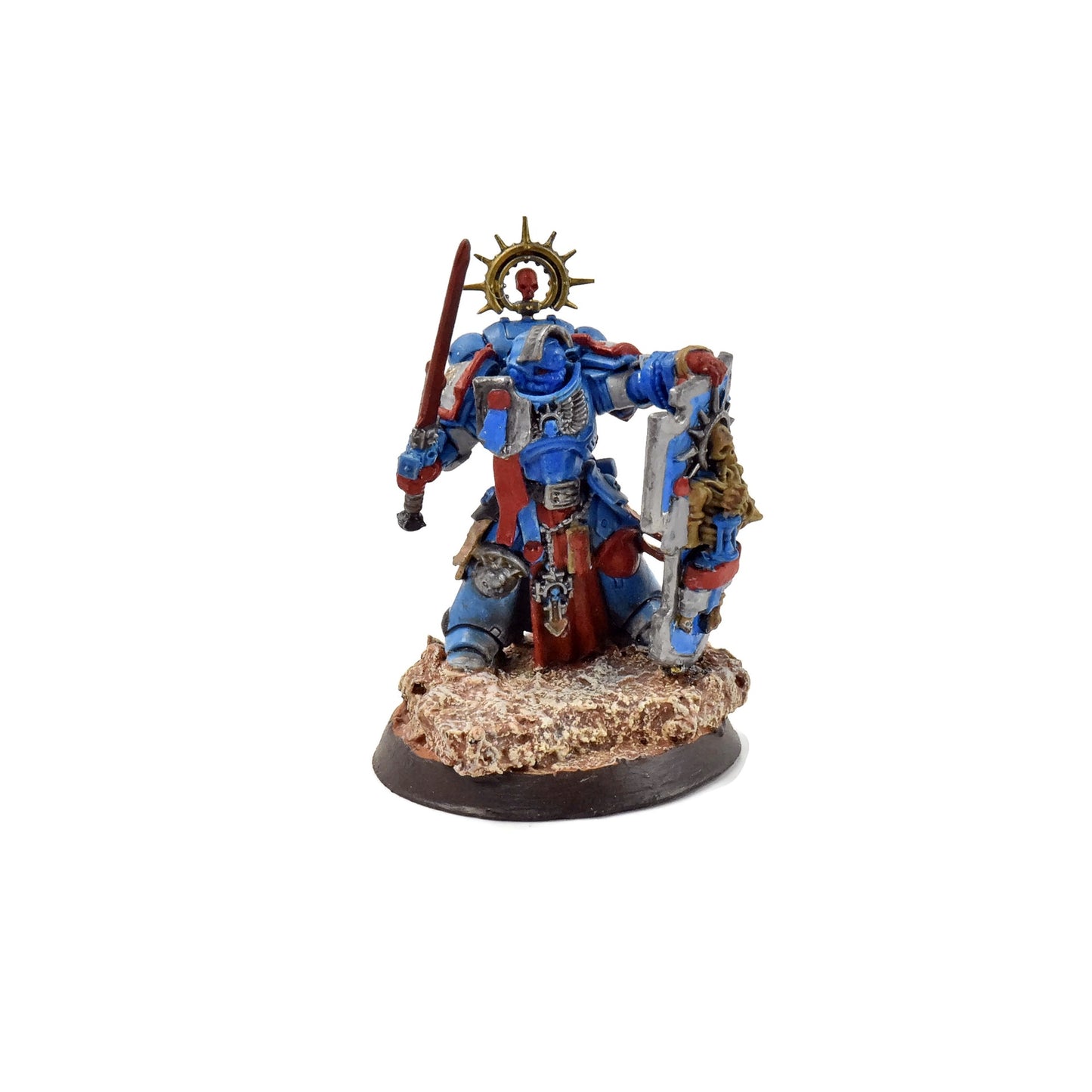 SPACE MARINES Primaris Captain #2 WELL PAINTED WELL PAINTED 40K indomitus