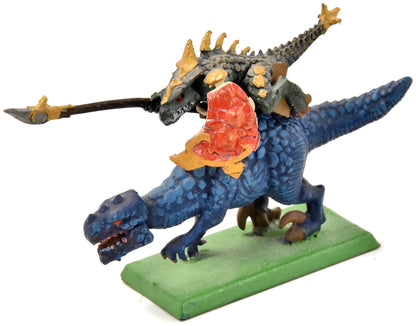 LIZARDMEN Cold One Rider #5 METAL Warhammer Fantasy