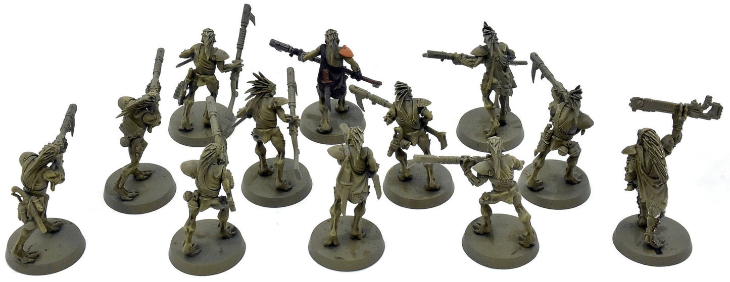 TAU EMPIRE 12 Kroot Carnivore Squad #1 Warhammer 40K