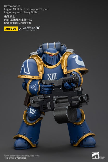 Legion MKIII Tactical Support Squad Legionary with Heavy Bolter Ultramarines