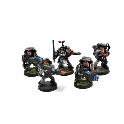 SPACE MARINES Decimator Squad #1 WELL PAINTED METAL Warhammer 40K