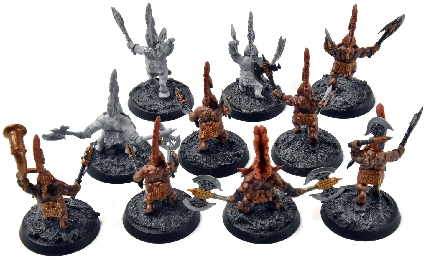 FYRESLAYERS 10 Vulkites Berzerkers #2 Warhammer Sigmar