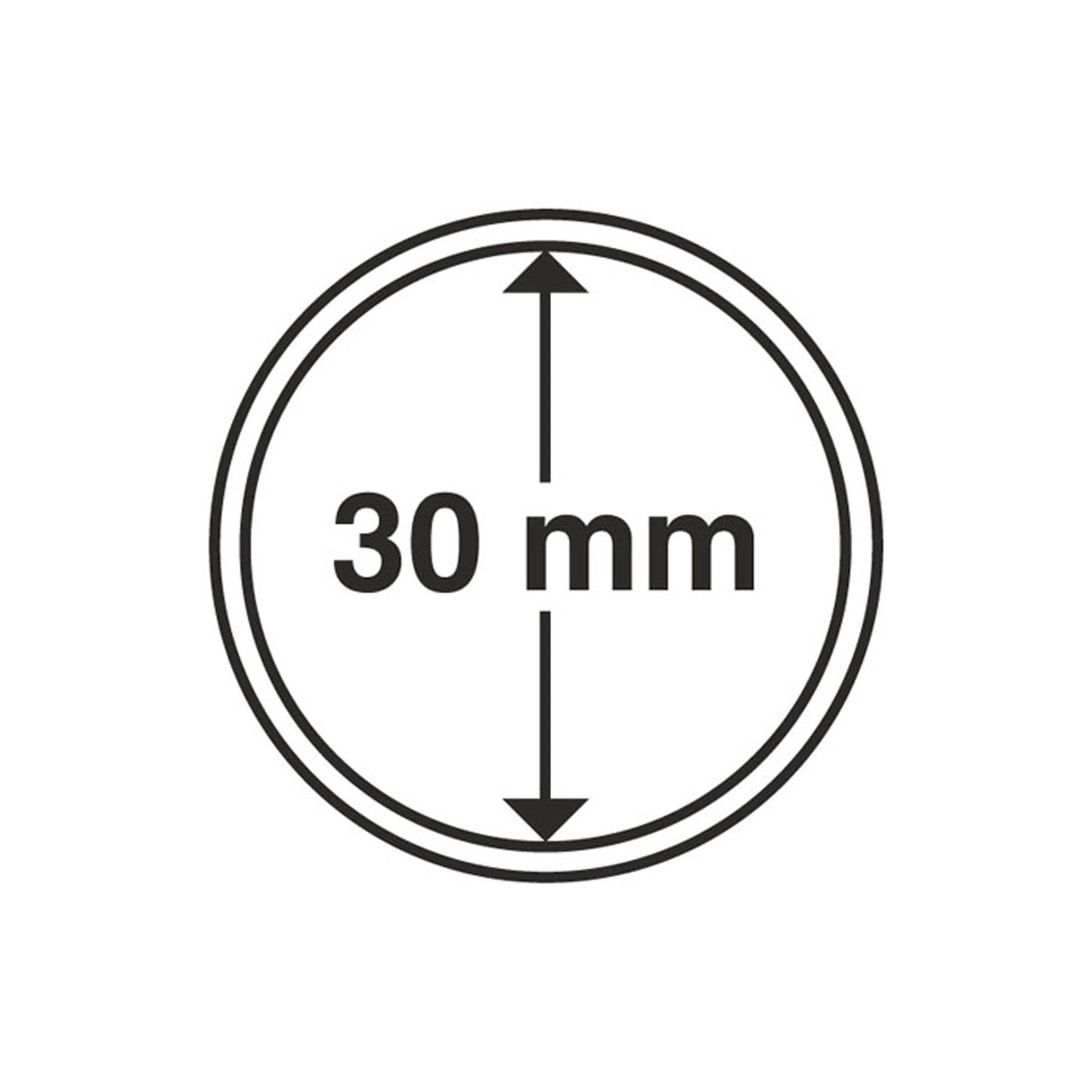 Coin Capsules Inner Diameter 30 MM