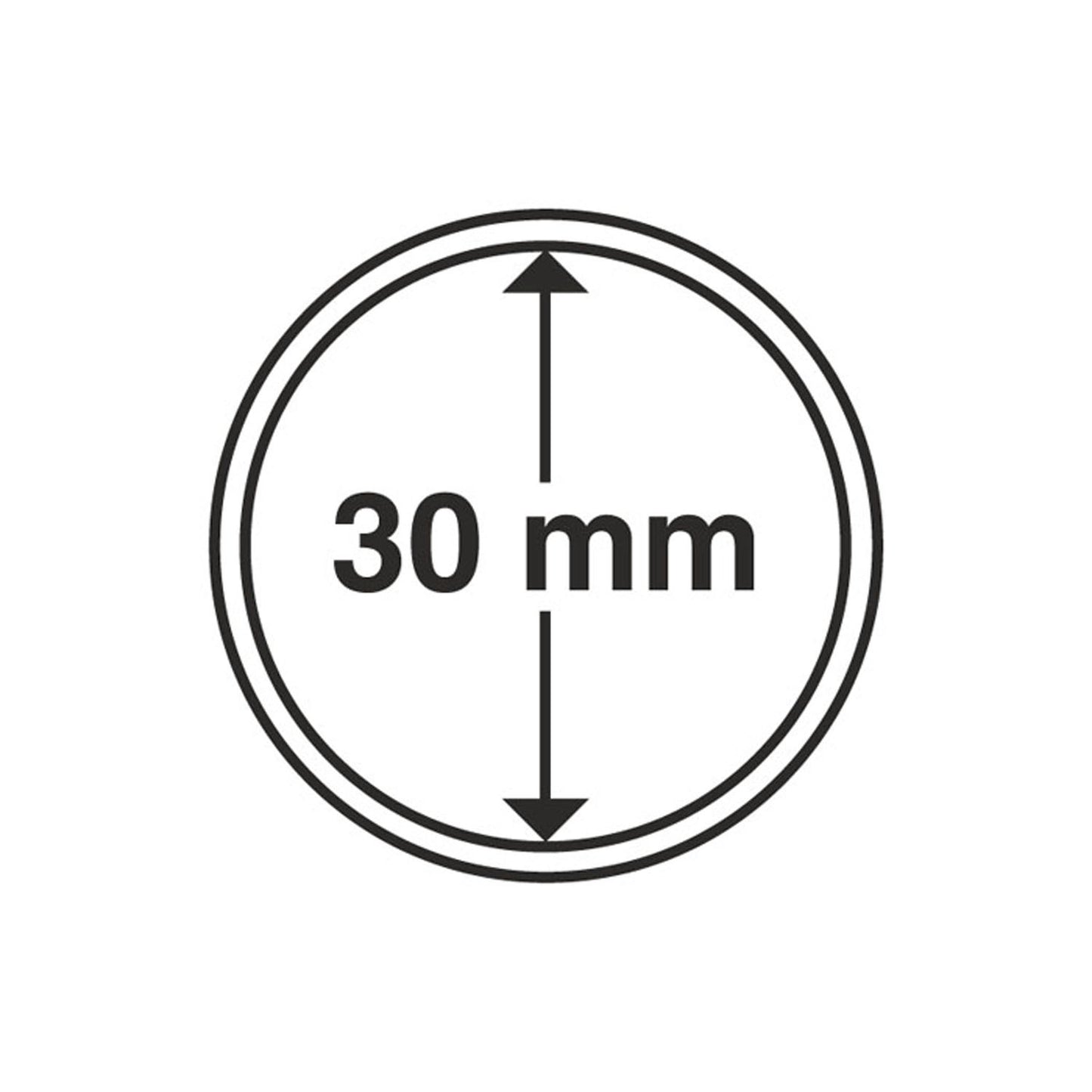 Coin Capsules Inner Diameter 30 MM