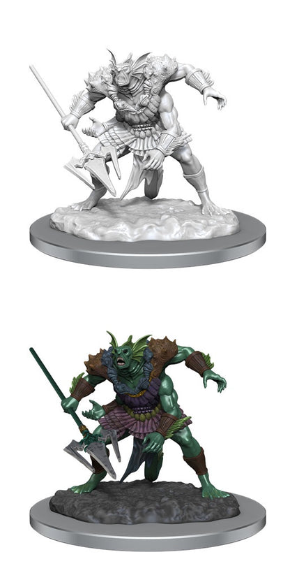 D&d Unpainted Minis Wv20 Sahuagin Baron