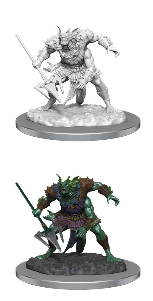 D&d Unpainted Minis Wv20 Sahuagin Baron