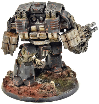 SPACE MARINES Leviathan Dreadnought #1 PRO PAINTED 40K iron hands forge world