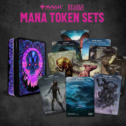 Beadle & Grimms Mtg Mana Token Set Black