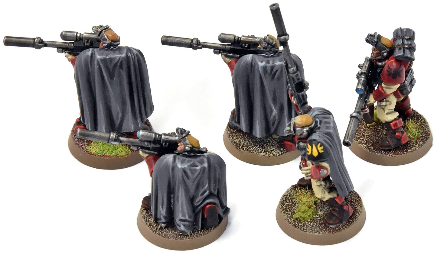 BLOOD ANGELS 5 scouts with snipers #2 PRO PAINTED Warhammer 40K