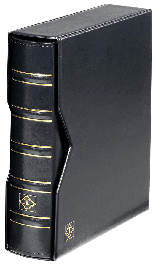 Ringbinder Optima In Classic Design Incl. Slipcase Black